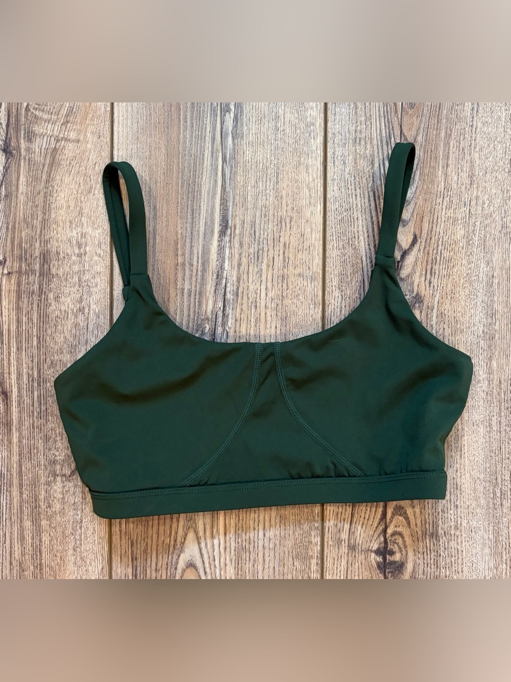 Buff Bunny Spin Sports Bra Atari Dark Green Size Small Activewear Gym